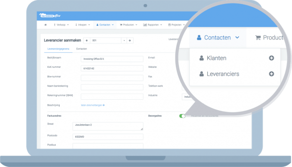 Leveranciers en inkooporders beheren