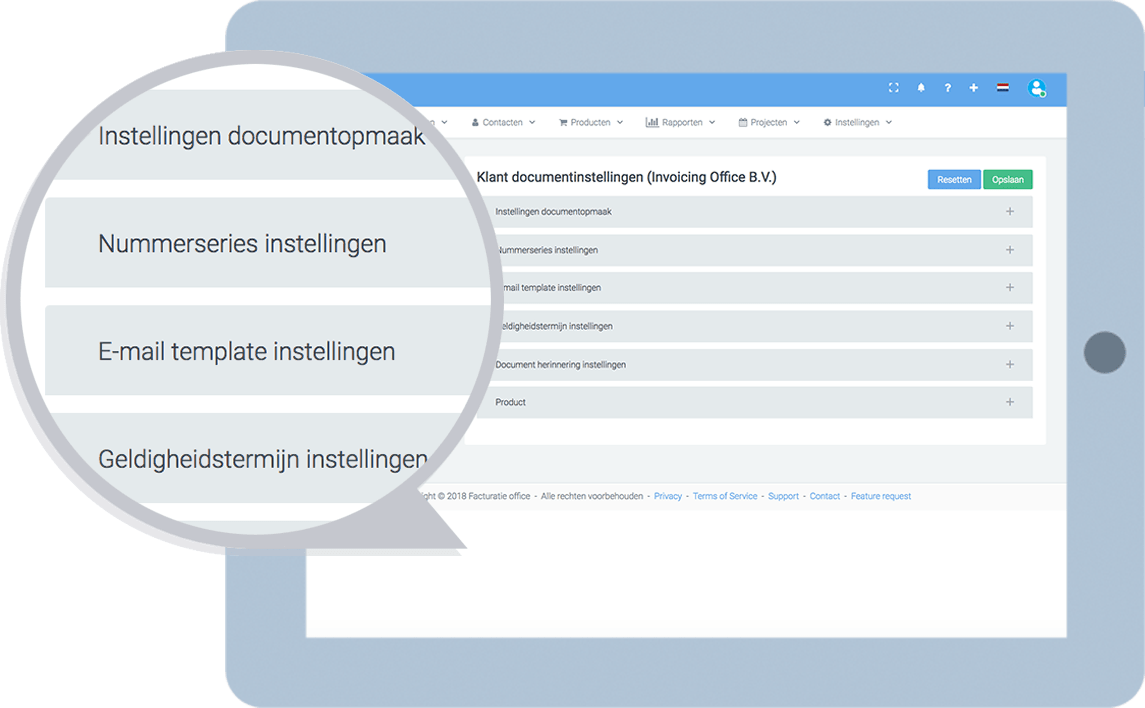 Voorkeuren en instellingen per klant personaliseren