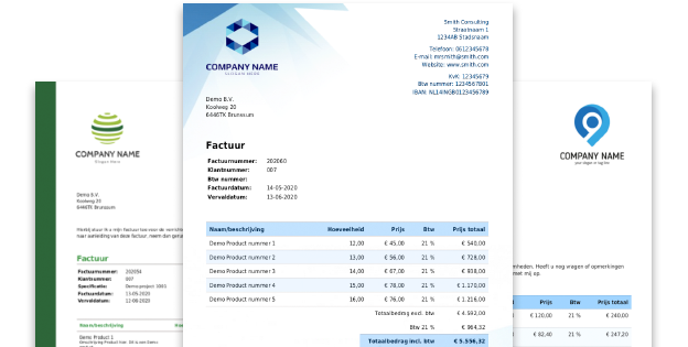Het factuurprogramma van Facturatie Office voor MKB en ZZP